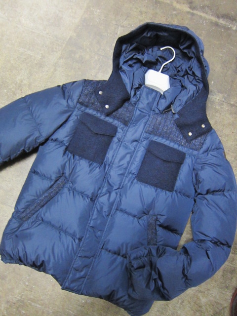 add ・・・ WOOL MIX DOWN JACKET!♪! 秀逸デザインです★_d0152280_1244108.jpg