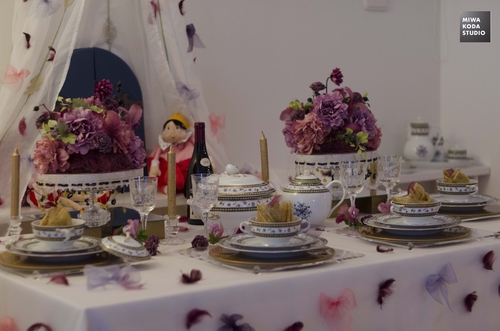November 11, 2013 お姫様のテーブル『エレガントな香』Table for Princess ‘Elegant Fragrance’_a0307186_13402649.jpg