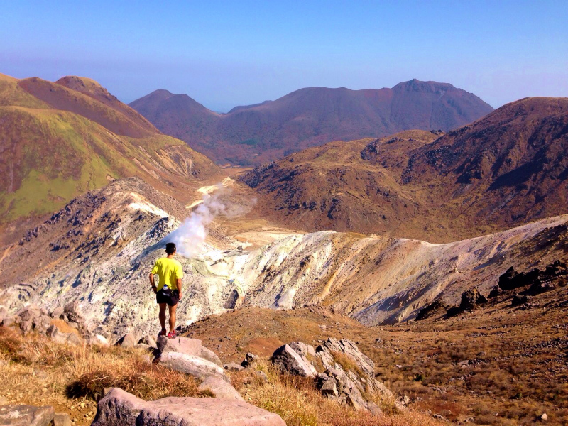 2013/10/30 Mountain Running Trip in Kyushu Day.1 九重_b0220886_10591797.jpg