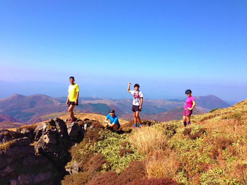 2013/10/30 Mountain Running Trip in Kyushu Day.1 九重_b0220886_11123413.jpg