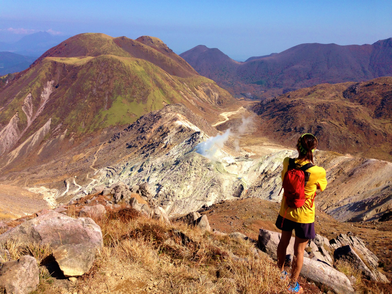 2013/10/30 Mountain Running Trip in Kyushu Day.1 九重_b0220886_11124443.jpg
