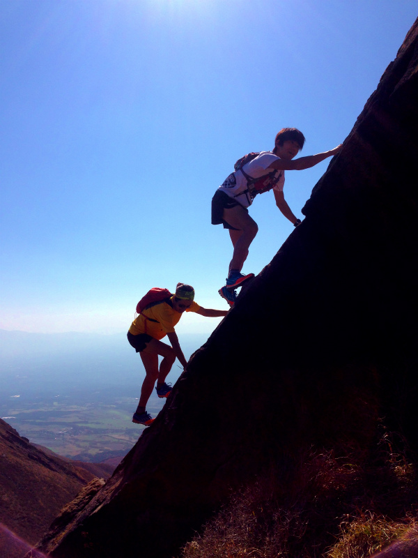 2013/10/30 Mountain Running Trip in Kyushu Day.1 九重_b0220886_11132446.jpg
