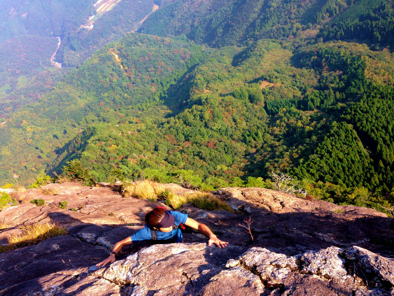 2013/10/31 Mountain Running Trip in Kyushu Day.2 矢筈岳&丹助岳マウンテンランニング_b0220886_17561897.jpg