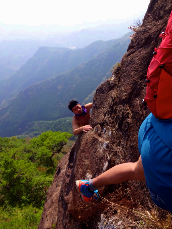 2013/10/31 Mountain Running Trip in Kyushu Day.2 矢筈岳&丹助岳マウンテンランニング_b0220886_1801928.jpg