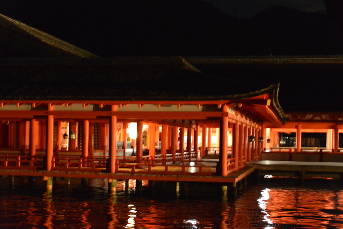 厳島神社観月能の夕べ　The Evening of Moonlight Noh play at Itsukushima Shrine_f0268294_14312055.jpg