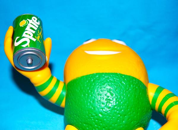 コカ・コーラ社のスプライトのキャラクター「Lucky Lymon コカ・コーラ社のスプライトのキャラクター「Lucky Lymon