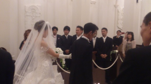 このたび社長の息子が結婚式を挙げました。_d0182179_17384394.jpg