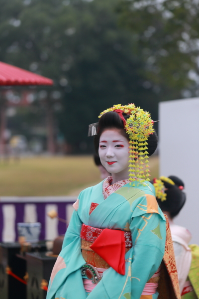 西陣きもの・帯フェスティバル~きもので集う園遊会~ 野点編_e0051888_2044082.jpg
