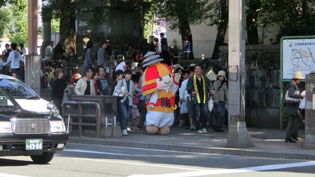 遷都くんに熊本で逢う、遷都君ところう君頑張って、鞠智城のころう君可愛いね、くまモンところう君_d0181492_2150155.jpg