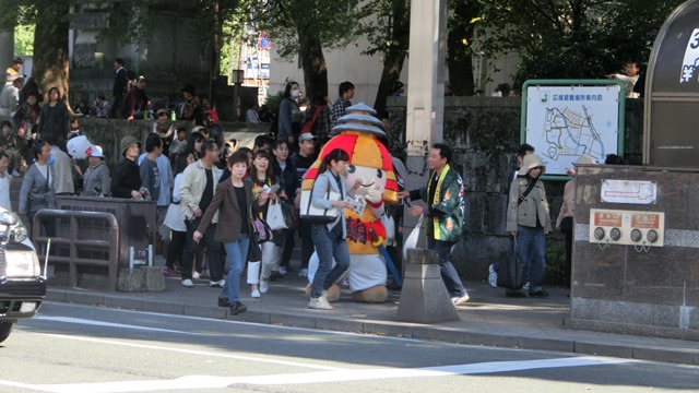 遷都くんに熊本で逢う、遷都君ところう君頑張って、鞠智城のころう君可愛いね、くまモンところう君_d0181492_21501726.jpg