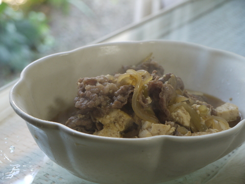 美味しい肉豆腐の作り方。_b0116313_21483441.jpg