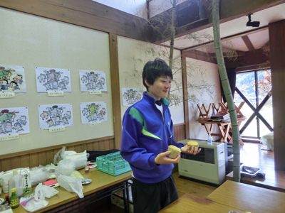 丸岡高校のみなさんが米粉料理体験をしに来ました!_e0061225_16145261.jpg