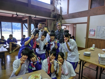 丸岡高校のみなさんが米粉料理体験をしに来ました!_e0061225_16163986.jpg