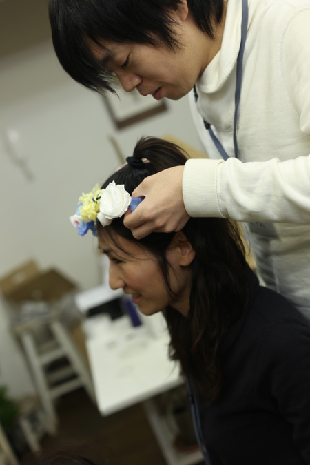 １DAY単発プリザーブドレッスン　ブーケなど花嫁さま手作りワークショップ　_a0042928_13455070.jpg