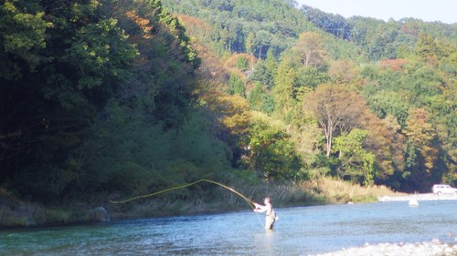 奥多摩川釣行 その1_c0149633_1946345.jpg