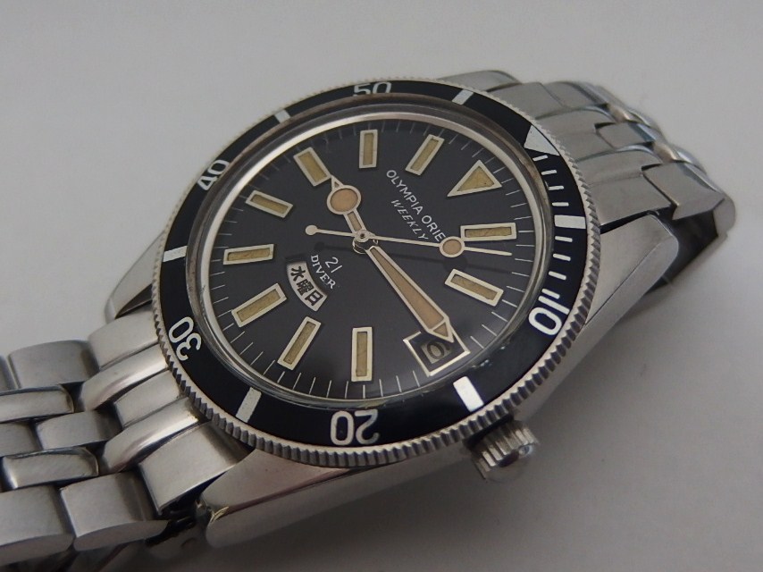 OLYMPIA ORIENT WEEKLY 21 DIVER : 時計莫迦一代
