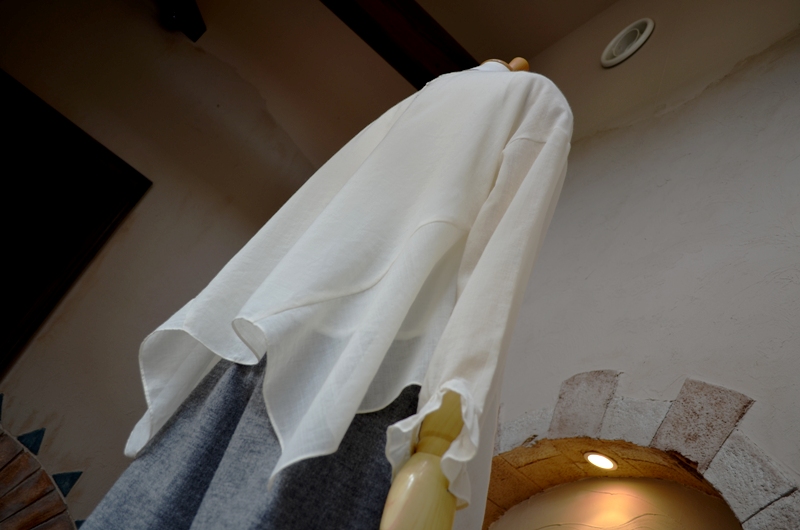 ”着流し風カーデを羽織った大人安心丈S-pantsスタイル”_d0153941_18312873.jpg