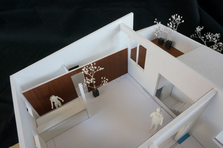 『空庭の家』 1：50模型でスタディ中。_e0197748_1659499.jpg
