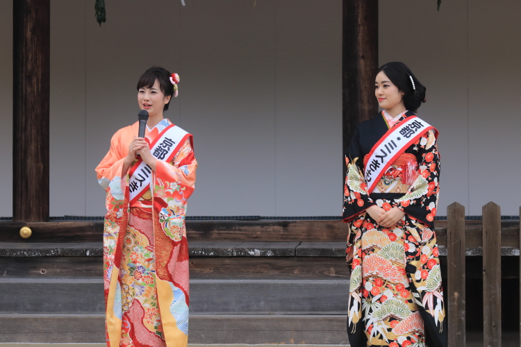 西陣きもの・帯フェスティバル~きもので集う園遊会~ 舞台編_e0051888_23315956.jpg