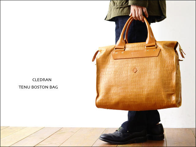 CLEDRAN [クレドラン] TENU BOSTON BAG [ 81-214/CL-2025 ] _f0051306_16584371.jpg