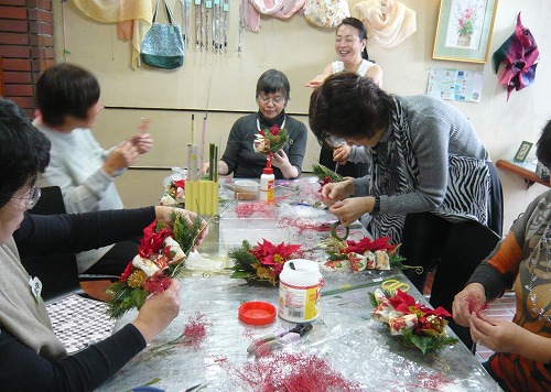 クリスマスアレンジ★★_f0223914_19185149.jpg