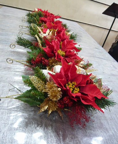 クリスマスアレンジ★★_f0223914_19191970.jpg