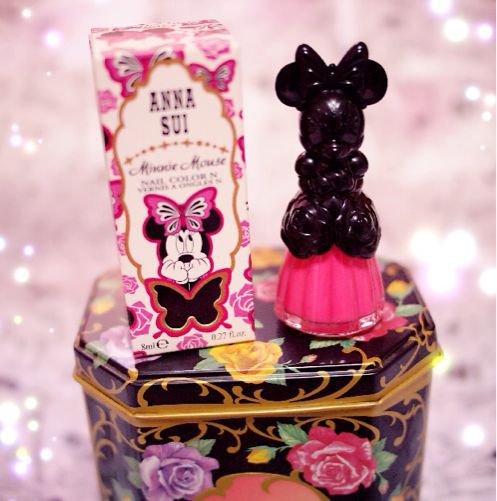 ANNA SUI コフレ  ミニーのネイル_e0256934_17293070.jpg