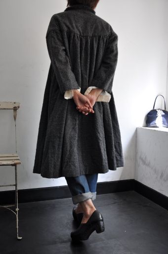 gasa ... スモックコート 。 ~仕立て直し~ 2013AW collection _b0110582_12273835.jpg