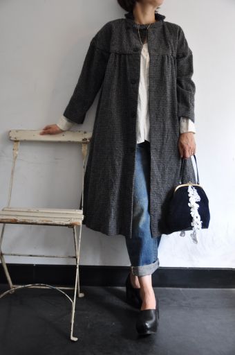 gasa ... スモックコート 。 ~仕立て直し~ 2013AW collection _b0110582_1227550.jpg