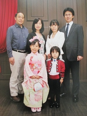 こよみちゃん七五三スタジオ写真 のんびりママさん日記