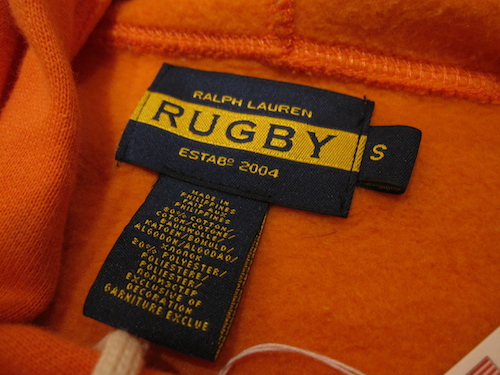 RUGBY-\"R\"Sweats Parka_c0246125_18515557.jpg