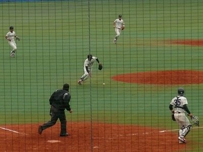 日本大対東洋大 10月15日 東都大学野球2部_b0166128_1848629.jpg