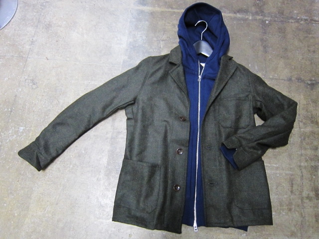SOUND MAN ・・・ SWEAT ZIP PARKA (Moument)!♪!_d0152280_23372396.jpg