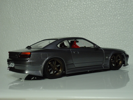 新素材新作 RIDGE アオシマ・VERTEX S15シルビア 燃やせないごみ研究所 : 完成品