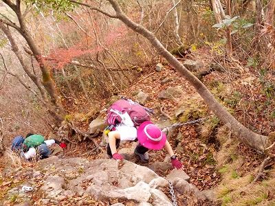 2013.11.09（土）平谷～経ケ岳～岩屋越～平谷_d0326888_9431055.jpg