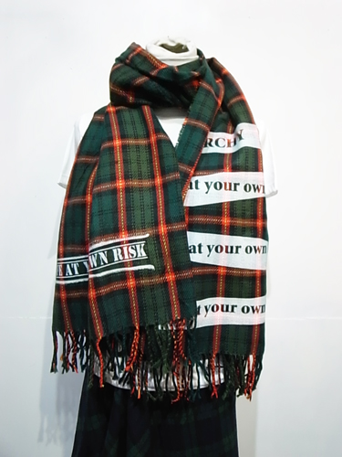 【CHECK STOLE】再入荷!_a0097901_16192278.jpg