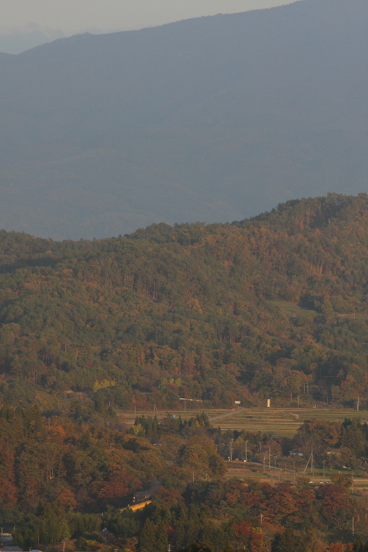 一ノ戸川橋梁 夕景 - 2013年紅葉の磐西 -_b0190710_22565239.jpg