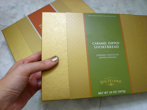 Caramel Chocolate Dipped Shortbread@Big Island Candies_c0152767_21311614.jpg