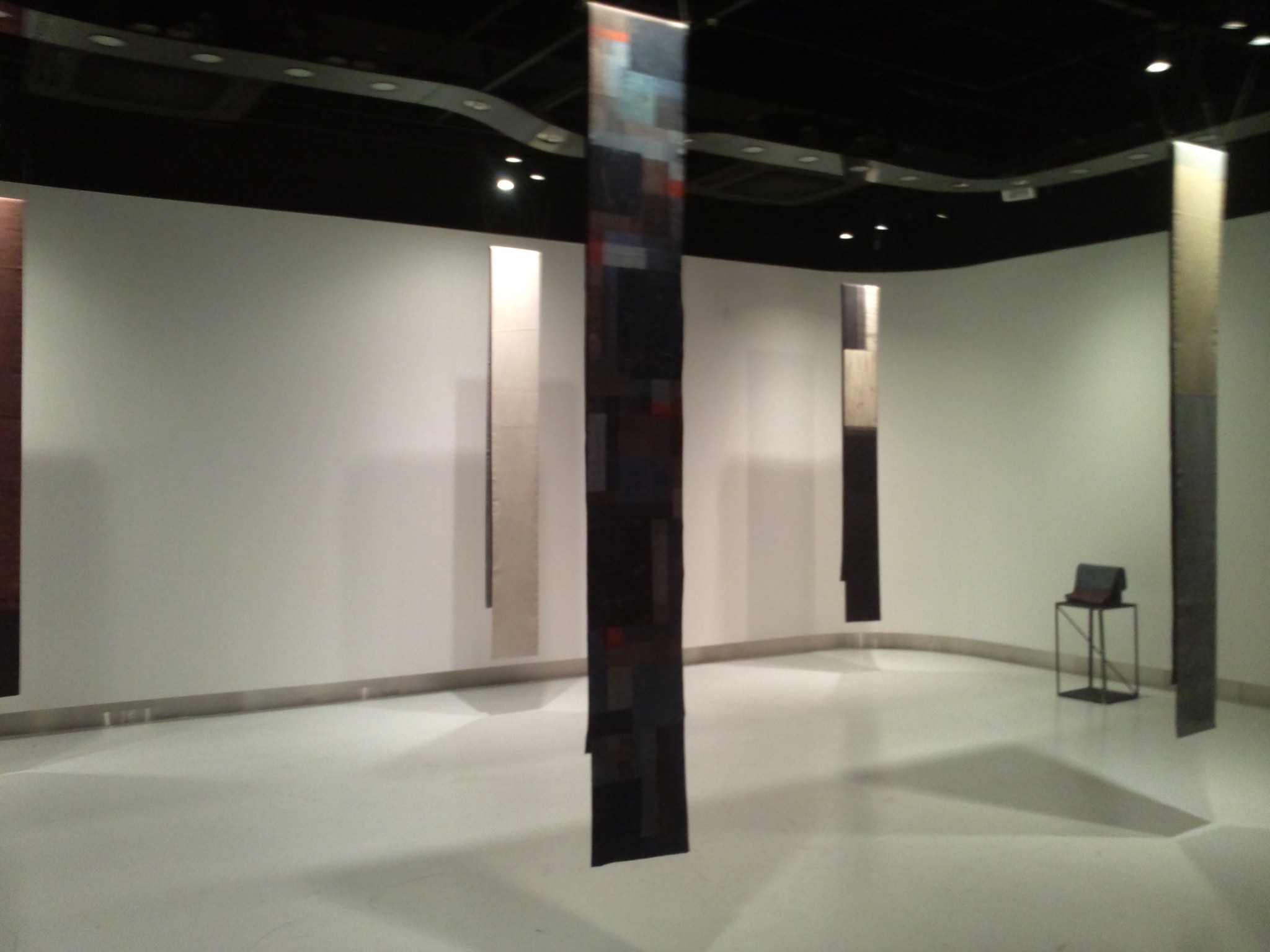 丸山 正 × 荒木節子 展 で「巻き付け」パフォーマンスに参加_a0138976_18571374.jpg