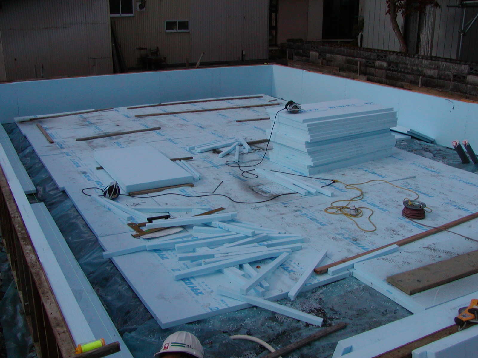 ｑ １東台５丁目の家 基礎 土間下断熱材 タケちゃん雑記帳