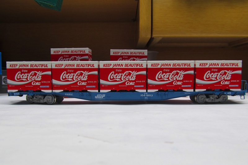 tomix コカコーラコンテナ 私有 U18A形コンテナ(コカコーラ塗装・3個入) | TOMIX