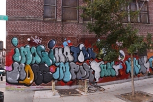 ニューヨークの街角アートに「想像力は知識より重要」_b0007805_23353881.jpg