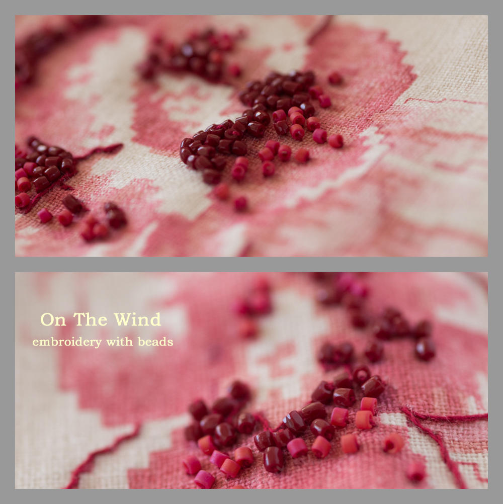 花のビーズ刺繍。。。お道具箱のために。。。_d0154507_10211057.jpg