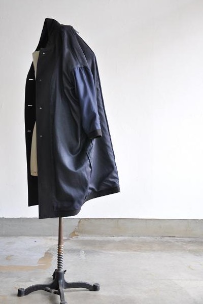 NO CONTROL AIR　Toscana Wool Stripe Flannel Coat_d0120442_15544792.jpg