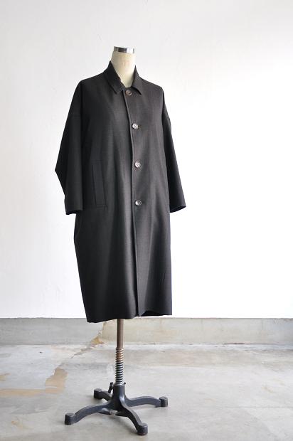 NO CONTROL AIR　Toscana Wool Stripe Flannel Coat_d0120442_15545181.jpg