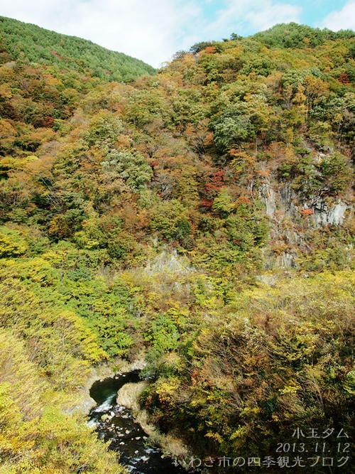 平成25年11月13日（水）　小玉ダムの紅葉_f0105342_1746768.jpg