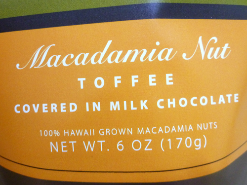 Macadamia Nut Toffee@Big Island Candies_c0152767_2385580.jpg