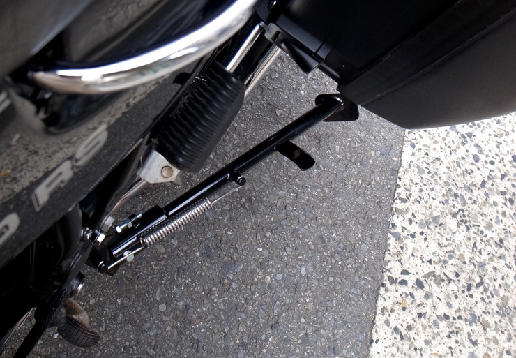 RSに非・自動戻りサイドスタンドを採用 : 41歳からの☆BMW R100RS RSに非・自動戻りサイドスタンドを採用 : 41歳からの☆BMW R100RS