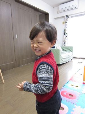 いたずら顔 ウイリアムkくんのロンドン生活日記 いたずら顔 ウイリアムkくんのロンドン生活日記