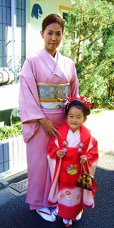 七五三シーズンの着付け_a0123703_1555336.jpg